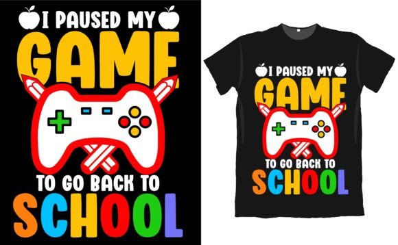 Back to School Kids Gamer T-Shirt Design: A Practical Guide