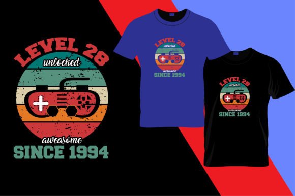 Level 28 Unlocked: The Art and Craft of Premium Gaming T-Shirt Design