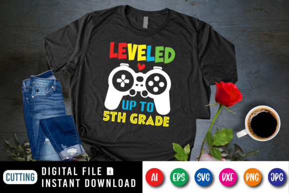 Leveled Up to 5th Grade: More Than a T-Shirt Design, It's a Celebration of Gaming Culture