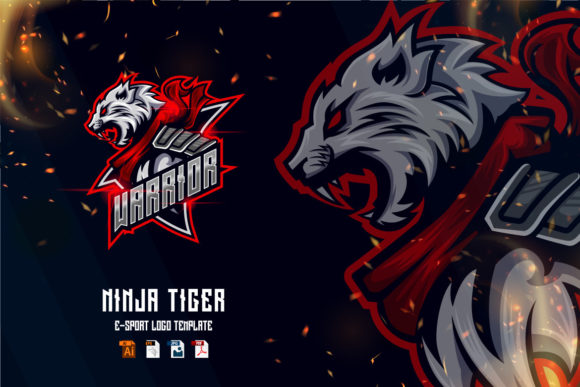 The Ninja Tiger E-Sport Game Logo: Your Digital Identity's Powerhouse