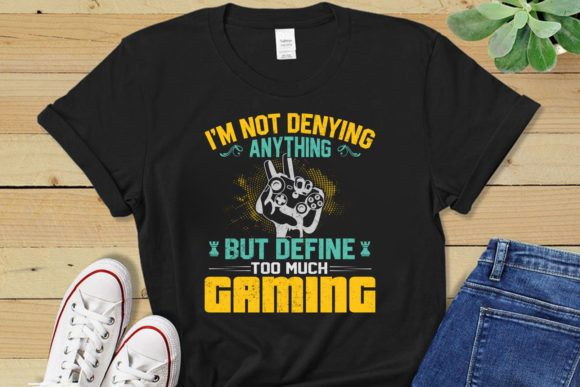 The Not Deny Video Game T-Shirt: A Wearable Canvas for Gaming Culture