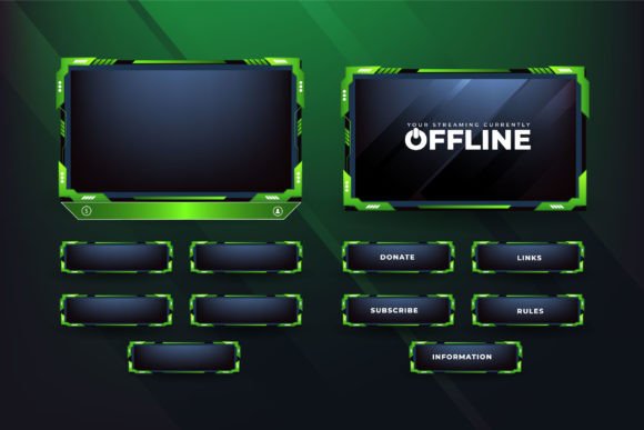 The Practical Value of High-Quality Live Streaming Screen Overlay Vectors