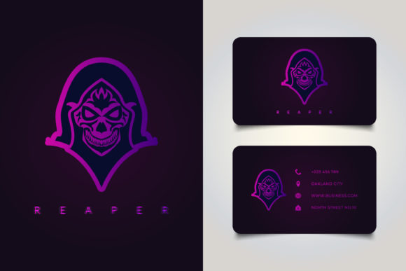 The Strategic Power of a Creepy Grim Reaper Logo for an E-sport Team