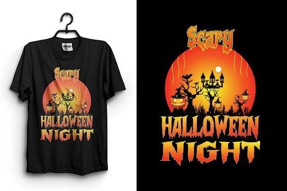 Unleashing Creativity: The âScary Halloween Nightâ T-Shirt Design & The Power of Premium Digital Assets