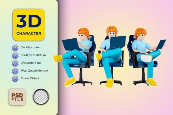 What Can a 3D Male Cartoon Character Illustration Do for You?