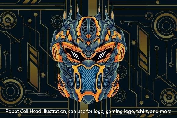 Your Creative Catalyst: Unlocking the Versatility of the Robot Cell Head Vector
