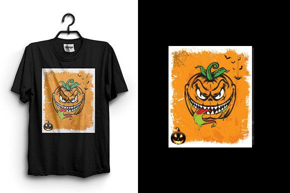 Your Ultimate Halloween Pumpkin T-Shirt Design for Creative Projects